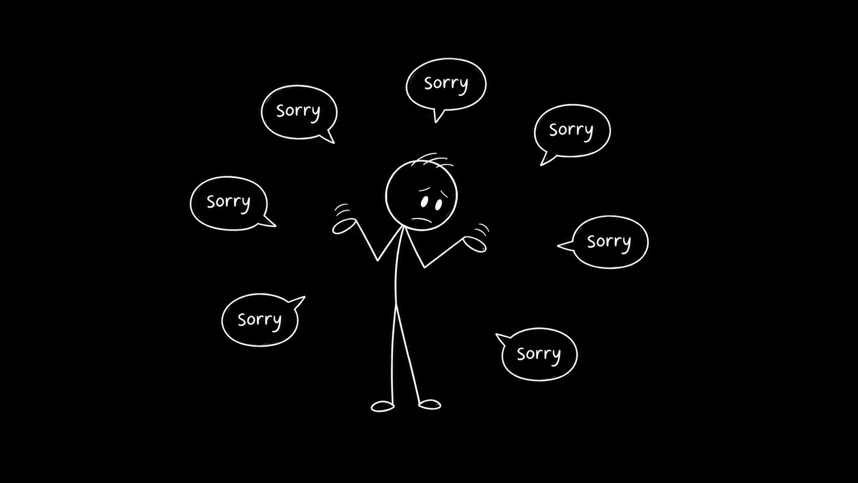 Why You Apologize for Everything (Even When It's Not Your Fault)